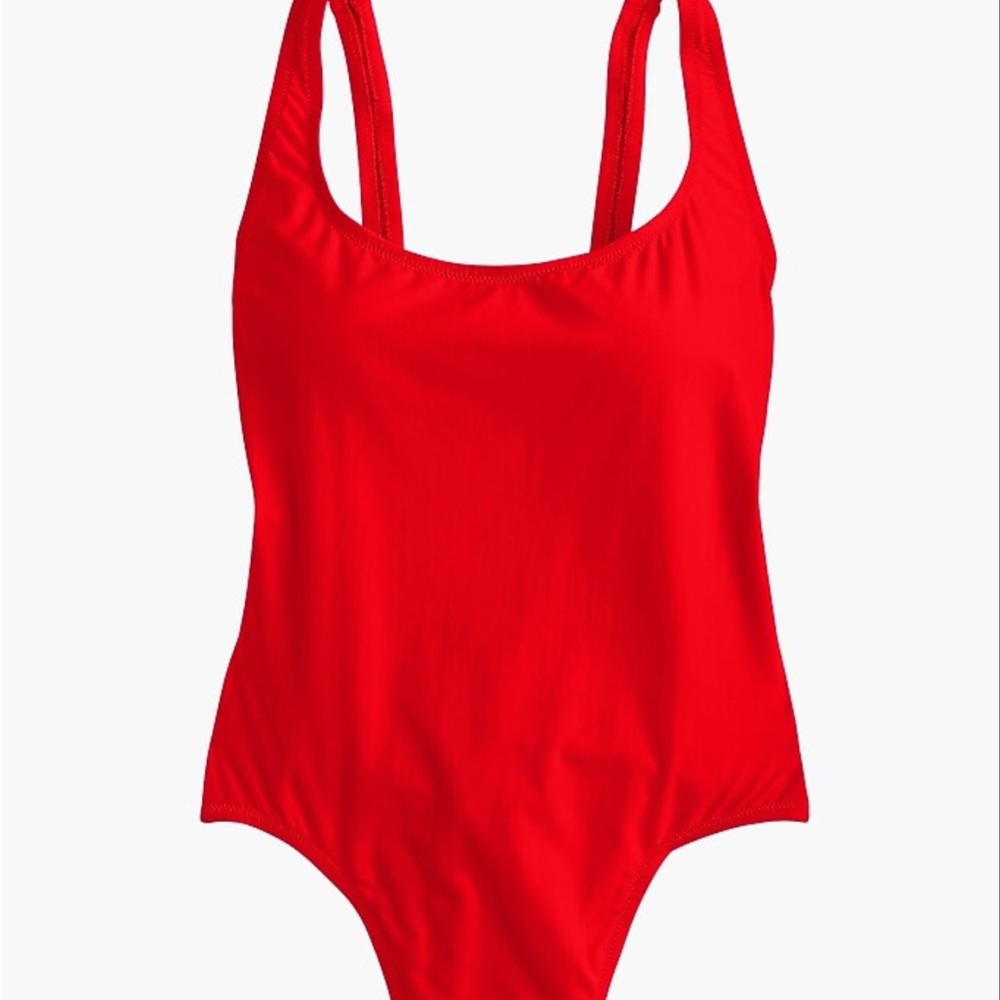 J. Crew Women's Scoopback One Piece Swimsuit